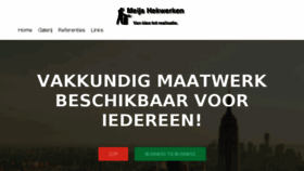 What Meijs-hekwerken.nl website looked like in 2015 (8 years ago)