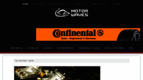 What Motorwaves.com website looked like in 2015 (9 years ago)