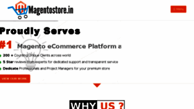 What Magentostore.in website looked like in 2015 (8 years ago)