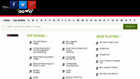 What Musicdumper.com website looked like in 2015 (8 years ago)