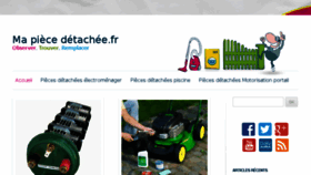 What Ma-piece-detachee.fr website looked like in 2015 (8 years ago)