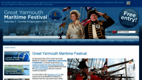 What Maritime-festival.co.uk website looked like in 2015 (8 years ago)