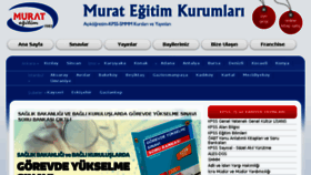 What Murategitim.com.tr website looked like in 2015 (8 years ago)