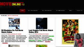 What Movieonline4u.com website looked like in 2015 (8 years ago)