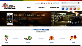 What Moldovaholiday.travel website looked like in 2015 (8 years ago)