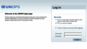 What Mail.unops.org website looked like in 2015 (8 years ago)
