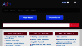 What Mp3download.cc website looked like in 2015 (8 years ago)