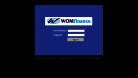What Mail.wom.co.id website looked like in 2015 (8 years ago)