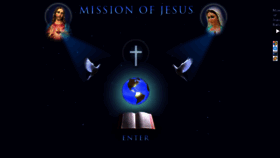 What Missionofjesus.com website looked like in 2015 (8 years ago)