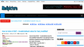 What Medipicture.com website looked like in 2015 (8 years ago)