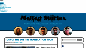 What Meltedstories.com website looked like in 2015 (8 years ago)