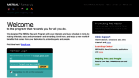 What Merialrewardsprogram.com website looked like in 2015 (8 years ago)