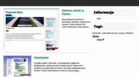 What Moje.net.pl website looked like in 2015 (8 years ago)