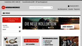 What Motorrad-warenhaus.de website looked like in 2015 (8 years ago)