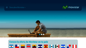 What Movistar.com website looked like in 2015 (8 years ago)