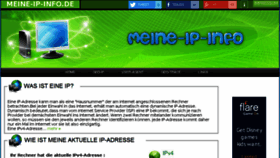 What Meineipinfo.de website looked like in 2015 (8 years ago)