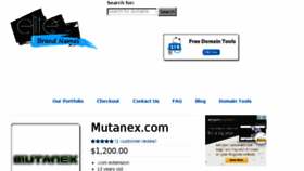 What Mutanex.com website looked like in 2015 (8 years ago)