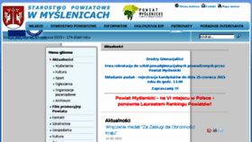 What Myslenicki.pl website looked like in 2015 (8 years ago)