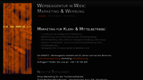 What Marketing-werbeagentur.at website looked like in 2015 (8 years ago)