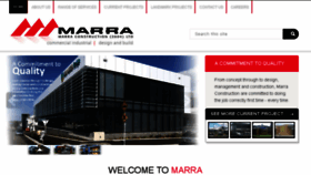 What Marra.co.nz website looked like in 2015 (8 years ago)