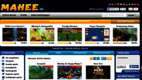 What Mahee.de website looked like in 2015 (8 years ago)