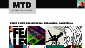 What Michaeltodddesign.com website looked like in 2015 (8 years ago)