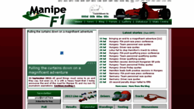 What Manipef1.com website looked like in 2015 (8 years ago)