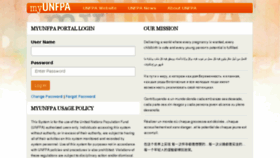 What Myunfpa.org website looked like in 2015 (8 years ago)