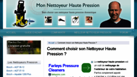 What Mon-nettoyeur-haute-pression.fr website looked like in 2015 (8 years ago)