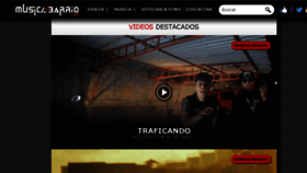 What Musicadebarrio.net website looked like in 2015 (8 years ago)