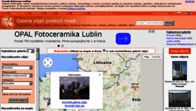 What Mapofpoland.pl website looked like in 2015 (8 years ago)