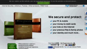 What Mysecuritycenter.com website looked like in 2015 (9 years ago)