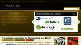 What Micro-stock.de website looked like in 2015 (8 years ago)