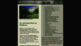 What Malhamdale.com website looked like in 2015 (8 years ago)