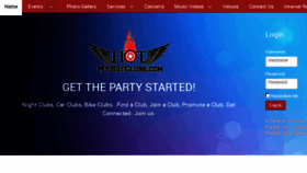 What Myhotclubs.com website looked like in 2015 (8 years ago)