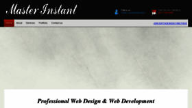 What Masterinstant.com website looked like in 2015 (8 years ago)