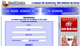What Maxichoice.com website looked like in 2015 (8 years ago)