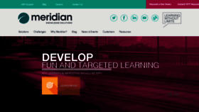 What Meridianksi.com website looked like in 2015 (8 years ago)