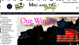 What Migandtig.com website looked like in 2015 (8 years ago)