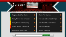 What Moviesph.com website looked like in 2015 (8 years ago)