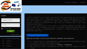 What Multiacessos.com.br website looked like in 2015 (8 years ago)