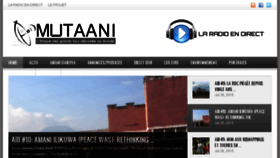 What Mutaani.com website looked like in 2015 (8 years ago)