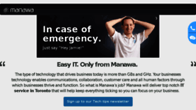 What Manawa.net website looked like in 2015 (8 years ago)