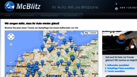 What Mcblitz.de website looked like in 2015 (8 years ago)