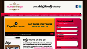 What Mumsonthego.com.au website looked like in 2015 (8 years ago)