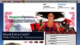 What Magazineopinions.com website looked like in 2015 (8 years ago)