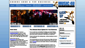 What Music4uonline.com website looked like in 2015 (8 years ago)