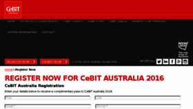 What Mycebit.com.au website looked like in 2015 (8 years ago)
