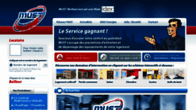 What Must-multiservice.com website looked like in 2015 (8 years ago)