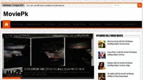 What Moviepk.me website looked like in 2015 (8 years ago)